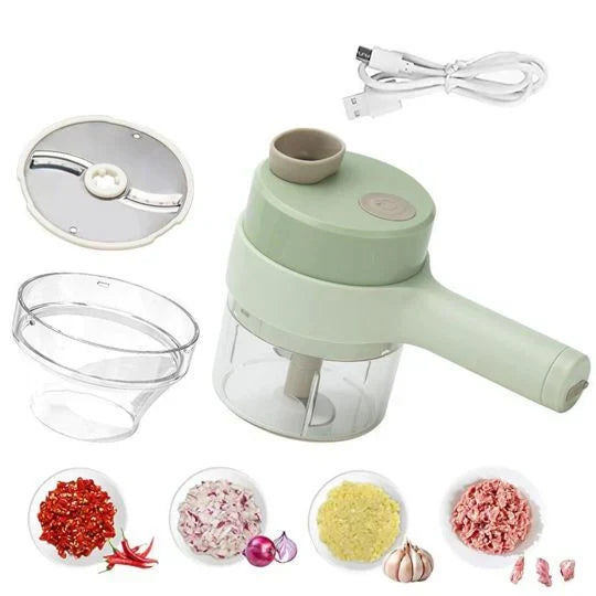 Household Multifunctional Wireless Electric Garlic Masher