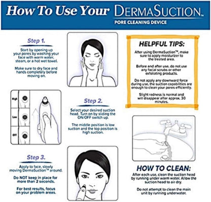 Electric Facial Pore Cleansing Vacuum Device