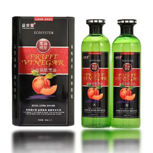 Fruit Vinegar Black Hair Color
