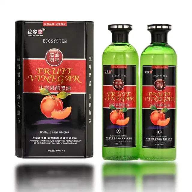 Fruit Vinegar Black Hair Color